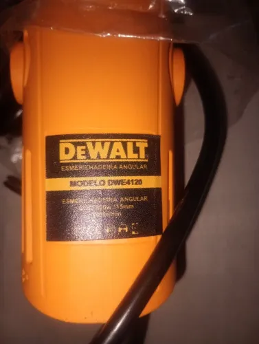 Esmerilhadeira Angular Dewalt Dwe4020 800 W Cor Amarelo Frequência 60 Hz 110V