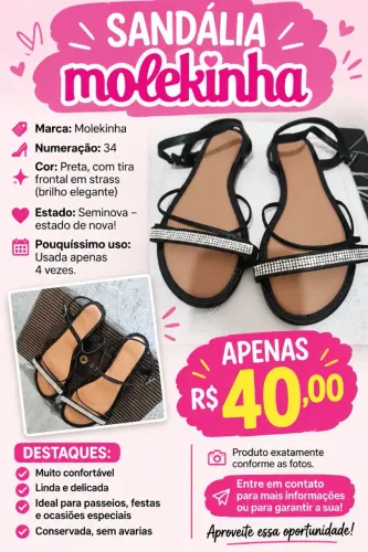 Sandália Molekinha