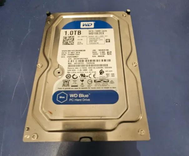 3 unidades HD 1TB