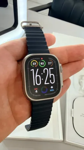 APPLE WATCH ULTRA 1ª GERAÇÃO 49MM TITÂNIO ORIGINAL