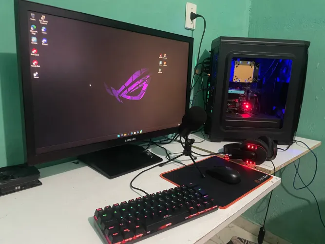 Pc gamer, troco em notebook ou pc mais fraco