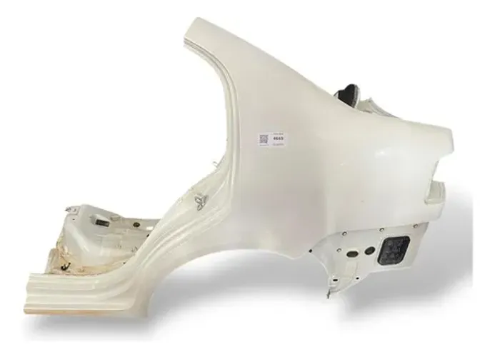 Lateral Lado Esquerdo Vw Polo Sedan 2009 2014 Branco
