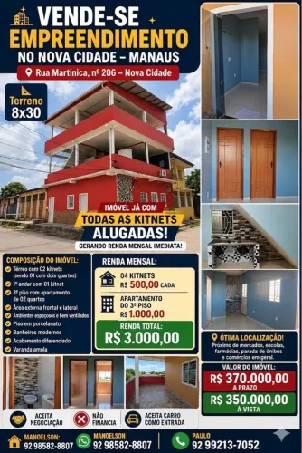 Vendo casa no Nova Cidade