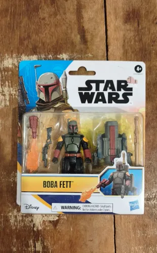 Boneco star wars boba fett
