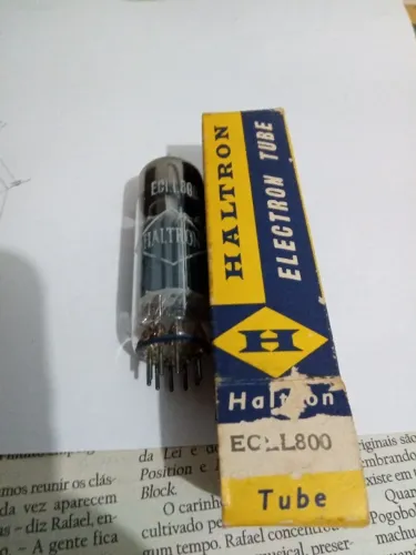 Válvula Eletrônica Ecll800 Haltron Nova, Estoque Antigo(nos)