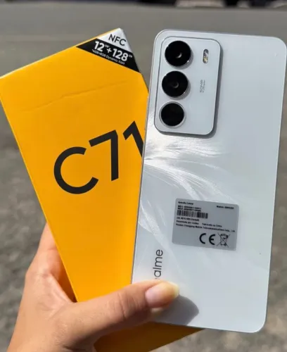 Celular Potente - Realme C71 - 256/8 Tooop + Pagamento por aproximação