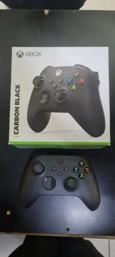 Controle Xbox Series S Carbon Black Novo Mostruário