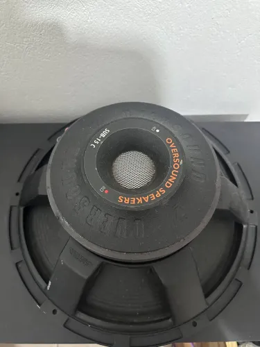 Alto Falante Oversound Woofer 15 Sub C 600w Rms 8 Ohms