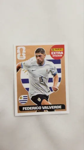 Figurinha Legend Extra Sticker Bronze Federico Valverde