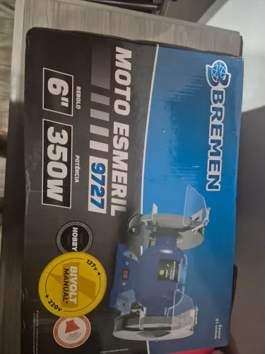 MOTO ESMERIL REBOLO 6 350 W BREMER