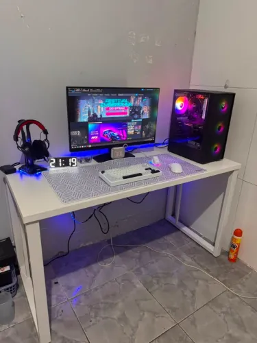 PC Gamer Ryzen 5500 + RX 7600 | Troco por iPhone | Garantia e NF".