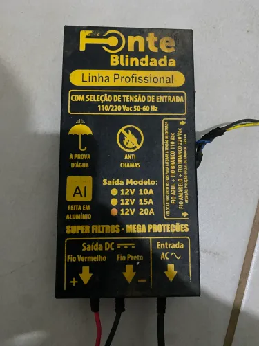 Fonte blindada profissional 