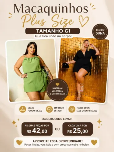 Macaquinho feminino