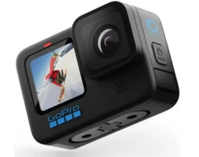 Câmera GoPro 10 Hero com acessórios