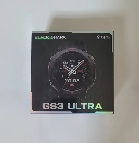Smartwatch Militar Black shark GS3 ultra GPS- Xiaomi - Amoled -21 dias bateria- Lacrado
