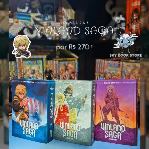 Vinland Saga da Viz 1 ao 3