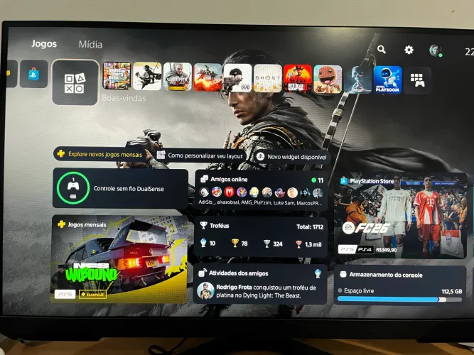 Monitor Gamer Samsung Odyssey G32 27" 165Hz 1ms - Estado de Novo