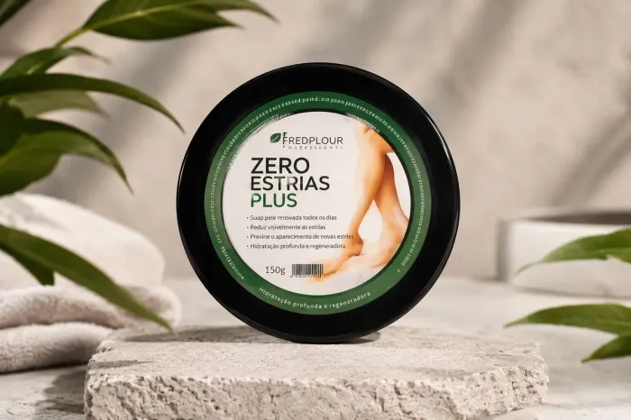 Creme corporal para tratamento de estrias