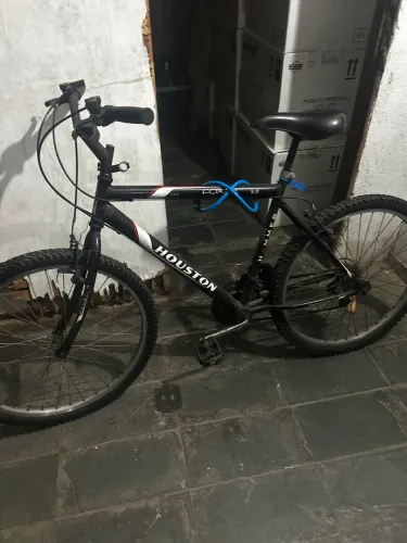 Bicicleta com marcha