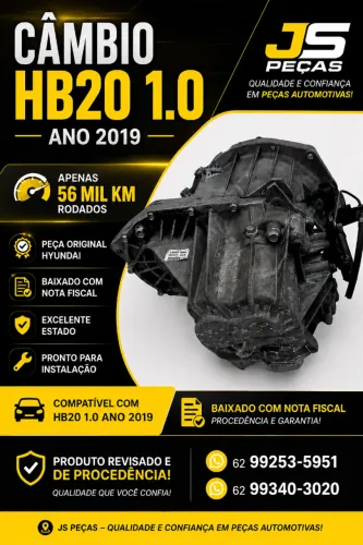 ? CÂMBIO HB20 1.0 2019 ?