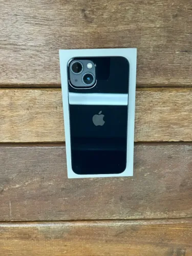 iPhone 13 128Gb Meia-noite Excelente + Caixa + Cabo + Película