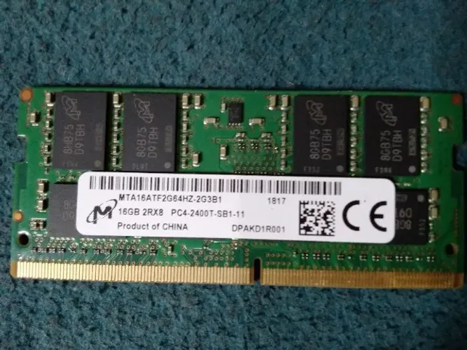 Memória Note Ddr4 16gb-pc4-2400t-sb1-11 2rx8
