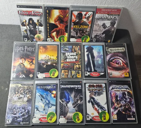 Jogos de Psp e Psvita Originais