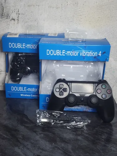 Kit 2 Controles Sem Fio para PS4 / PC / Android - Novos na Caixa