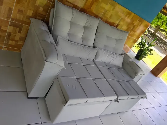 Sofá reclinável- NOVO