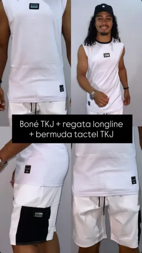 Boné black + conjunto TKJ jogador