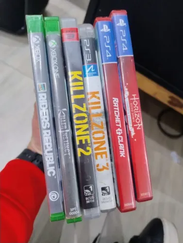 Jogos PS4, Xbox One e PS3 Originais (Mídia Física) - Vendo Separado ou Lote
