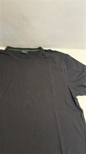 Camiseta Hugo Boss Preta Básica