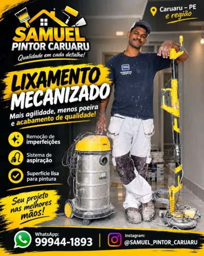 Lixamento mecanizado