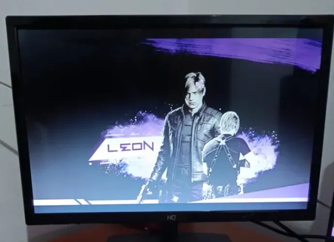 Monitor LED 19" HQ - Ótimo estado, ideal para trabalho ou estudo (Usado)