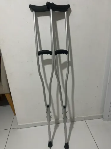 Muletas o par