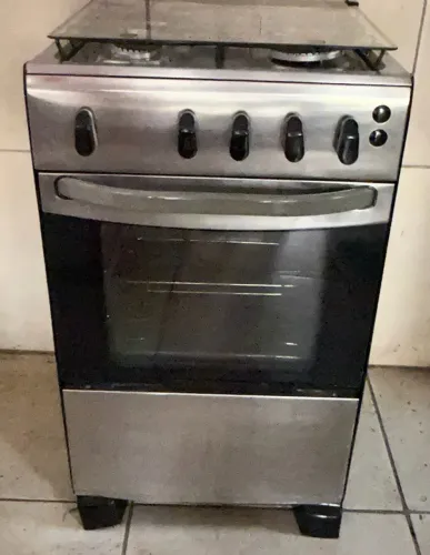 Fogão 4 bocas inox esmaltec não é acendimento elétrico