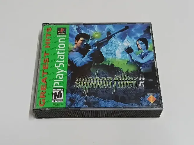 Syphon Filter 2 Original Americano para PS1 e PSOne