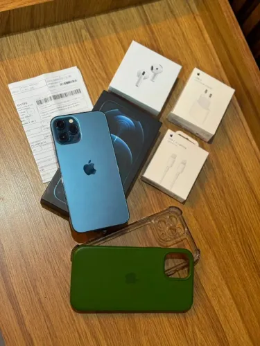 Iphone 12 Pro Max Azul Escuro | Impecável Nunca aberto + Acessórios lacrados