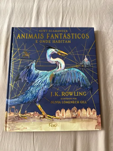 Livro Animais Fantásticos E Onde Habitam Harry Potter