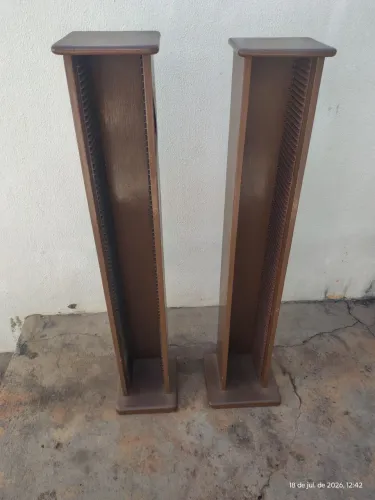 Porta cds torre - valor dos dois