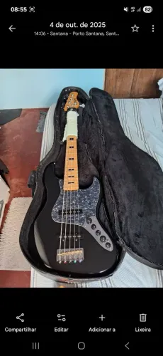 Contra baixo tagima com capitação circuito série da Marcus Miller 