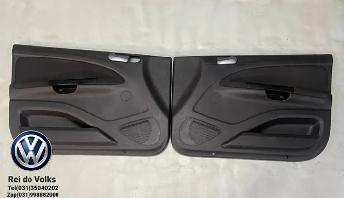 JOGO DE FORROS DE PORTAS OS 4 COM VIDRO ELETRICO G8 ORIGINAL VW