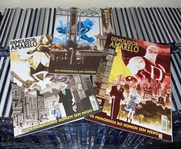Demolidor amarelo completa em 3 edições.