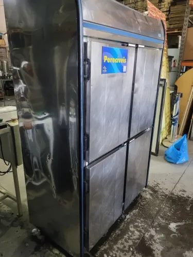 freezer inox sem motor e unidade