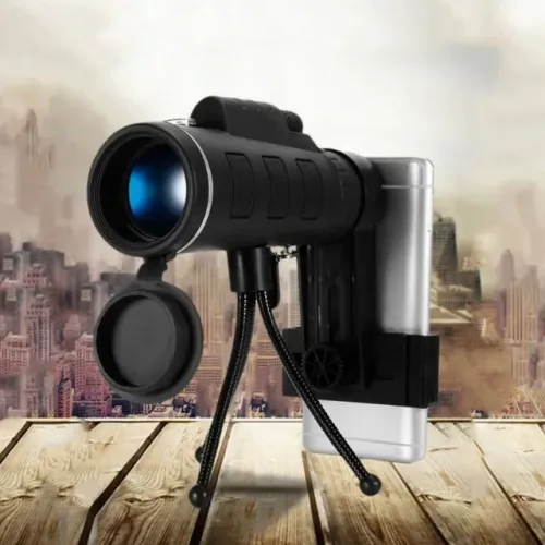 Luneta Monoculo JWS Com Tripé E Suporte Celular Tipo Binoculo e Telescopio 5428