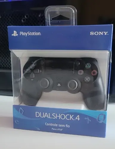 Controle Ps4 Dualshock 4 Preto Original Lacrado