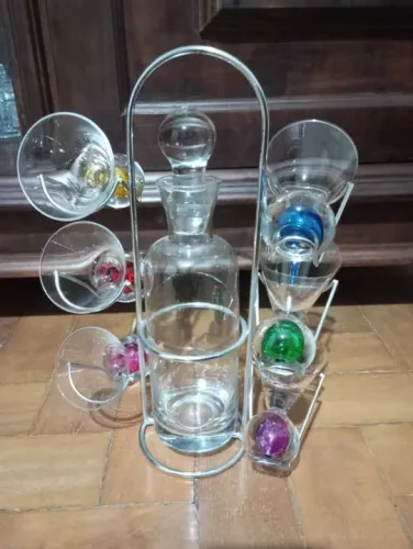 Licoreira de vidro