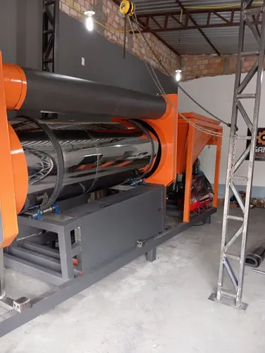 Usina de asfalto CBUQ contrafluxo 12t/h