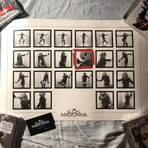 Madonna Litografia Celebration Icon Fan Club - LEIA