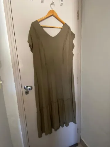 Vestido longo verde